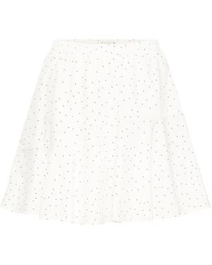 Ichi Short Skirts - White
