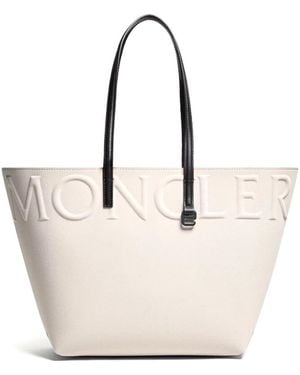 Moncler Tote Bags - White