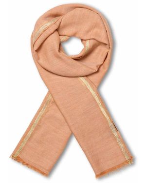 Masai Accessoires ,Bruin ,Wol Gouden Wol Sjaal Maanjalo Accessoire - Naturel