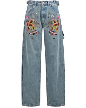 Souvenir Clubbing Wide Jeans - Blue