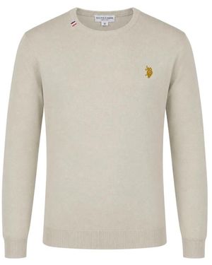 U.S. POLO ASSN. Round-Neck Knitwear - Grigio