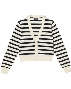 A.P.C. Strickjacke - Schwarz