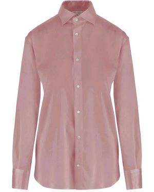 HER SHIRT HER DRESS Shirts - Violet