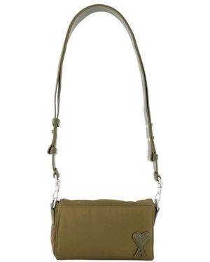 Ami Paris Tassen ,Bruin ,Leer Marcel Lunch Box - Groen