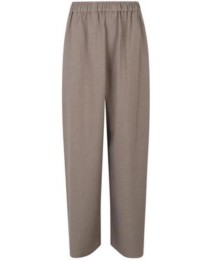 Frankie Shop Tapered Trousers - Marrone