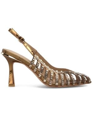 Alma En Pena. Court Shoes - Metallic