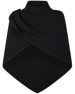 Max Mara Supremo Schal - Schwarz