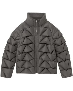 Axel Arigato Knit Puffer Jacket - Grau