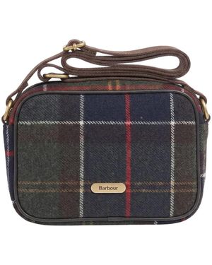Barbour Tassen ,Veelkleurig ,Contin Ttn Mini Crossbody Bag - Zwart