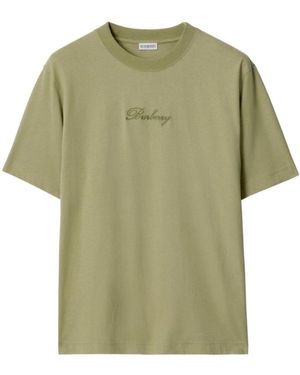 Burberry T-Shirts - Green