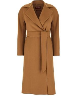 Max Mara Stilvolle Mäntel Für Frauen - Braun