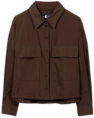 Luisa Cerano Shirts - Brown