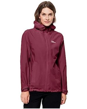 Jack Wolfskin Outdoorjacken Pack & Go Shell - Rot