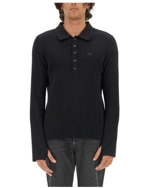 Courreges Polo Shirts - Noir