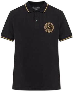Versace Jeans Couture Polo Shirts - Zwart