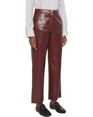 Max Mara Wide Trousers - Rojo