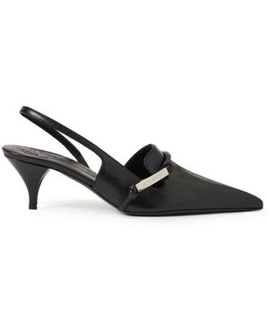 Iceberg Sandalen Mit Spitz Zulaufender Zehenpartie Und Riemen - Schwarz