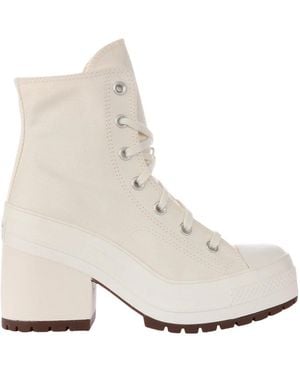 Converse Heeled Boots - White