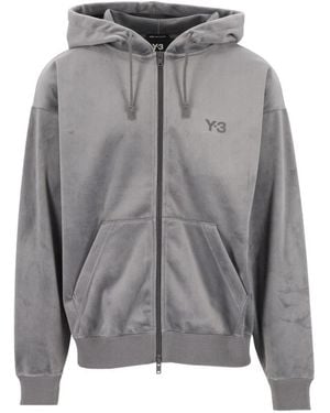Y-3 Zip-Throughs - Gris