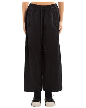 Y-3 Wide Trousers - Nero