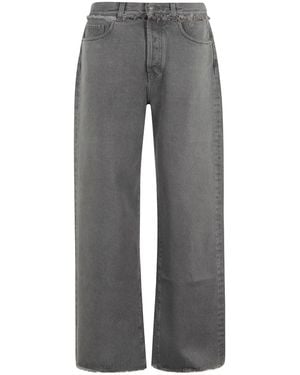 Alanui Wide Jeans - Gris