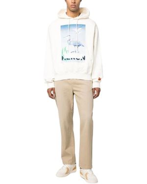 Heron Preston Hoodies & Sweatvesten ,Wit ,Katoen Censored Hoodie