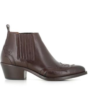 Sartore Cowboy Boots - Brown