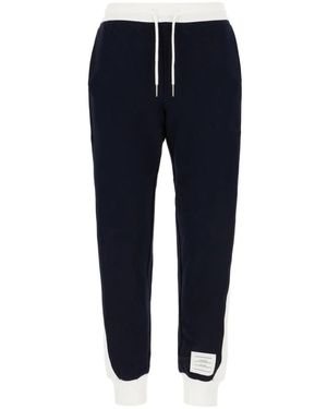 Thom Browne Joggers - Blue