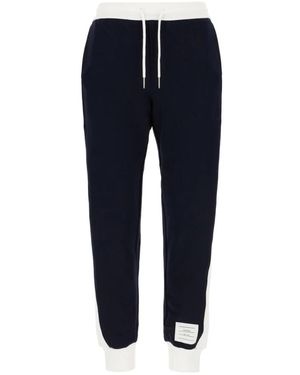 Thom Browne Joggers - Blue