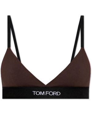インナー・ルームウェアその他 TOM FORD Woman Lingerie Brown KNJ009JEX166 KB650 Designer Underwear For Women | TOM FORD Fashion | Tom Ford