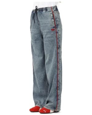 DIESEL Straight Jeans - Azul