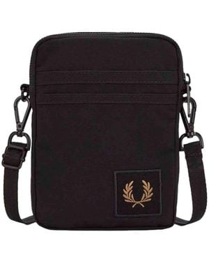Fred Perry Messenger Bags - Negro
