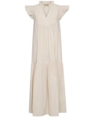 Mos Mosh Midi Dresses - Natural