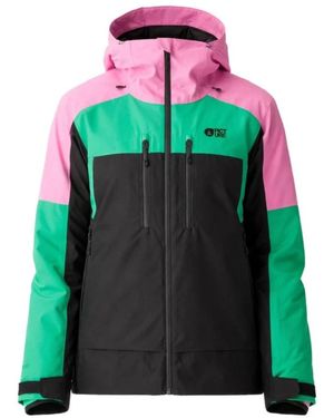 Picture Jassen ,Veelkleurig ,Nylon Jassen - Groen