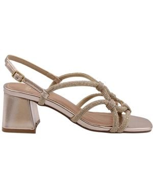 Exe' High Heel Sandals - Jaune