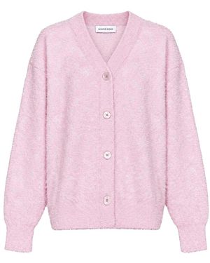 Marine Serre Truien & Vesten ,Roze ,Cardigans
