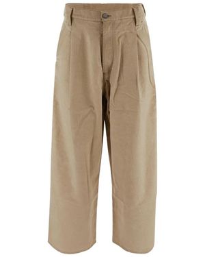 Uma Wang Wide Trousers - Neutro