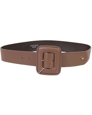 Weekend by Maxmara Brio Ledergürtel - Braun