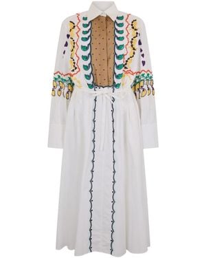 Valentino Garavani Shirt Dresses - Grey