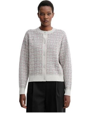 KENZO Weave Cardigan - Grau