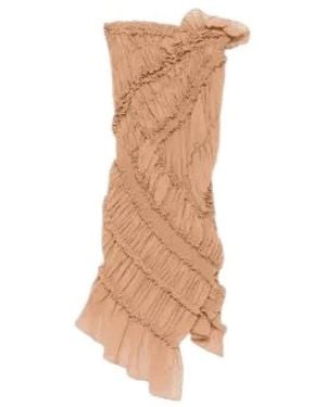 Magda Butrym Midi Skirts - Bruin