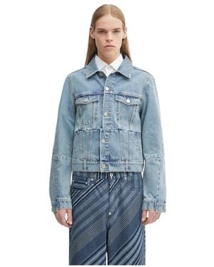 Vetements Denim Jackets - Bleu