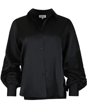 Maicazz Elegante Schwarze Bluse Für Frauen