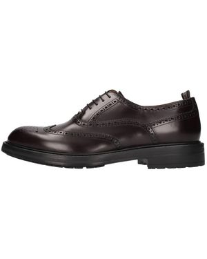 Rossi Leren Veterschoen - Bruin