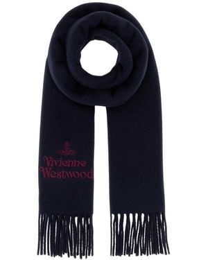 Vivienne Westwood Winter Scarves - Blu