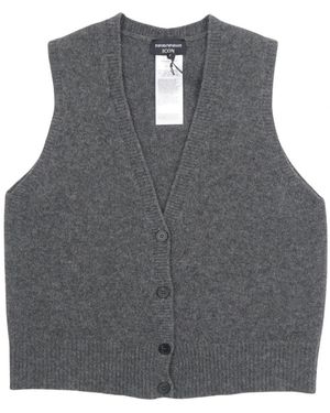 Emporio Armani Cashmere Knitwear - Grey