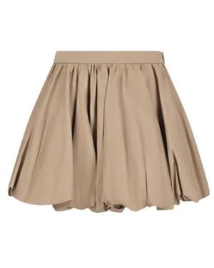 Dior Short Skirts - Natural