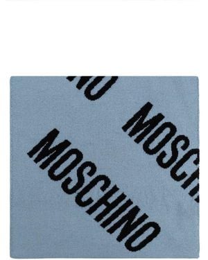 Moschino Winter Scarves - Azul