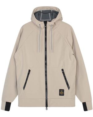 Refrigiwear Technische Jacke Mit Reißverschluss - Natur