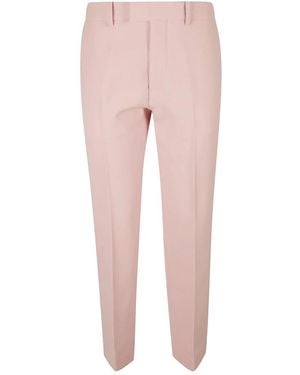 Burberry Pantalones de lana cameo - Rosa